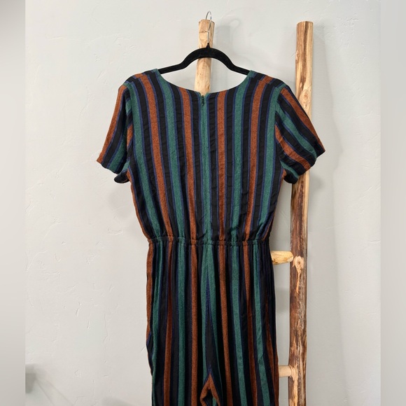 🛑SOLD🛑Madewell Striped Wrap Jumpsuit - Picture 10 of 16